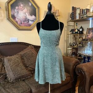 SHEIN Women Green floral dress size M